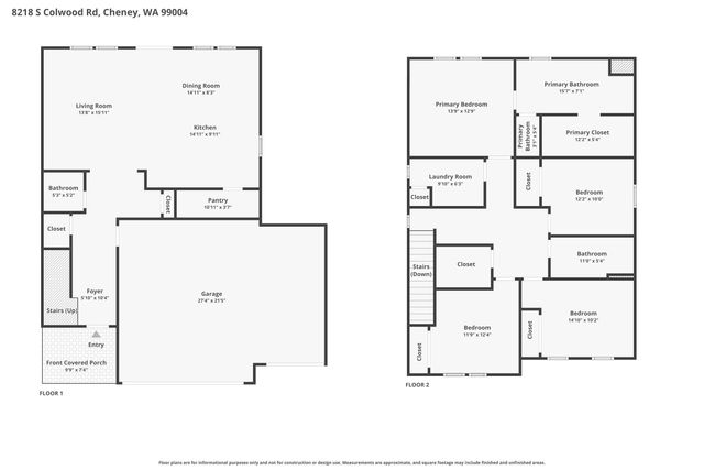 8218 S COLWOOD Rd, Cheney, WA 99004