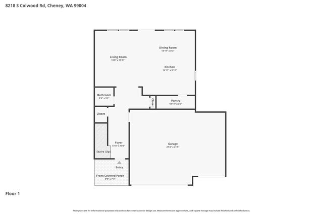 8218 S COLWOOD Rd, Cheney, WA 99004