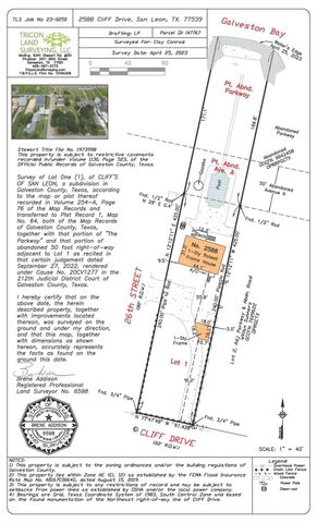 2588 Cliff Drive, Dickinson, TX 77539