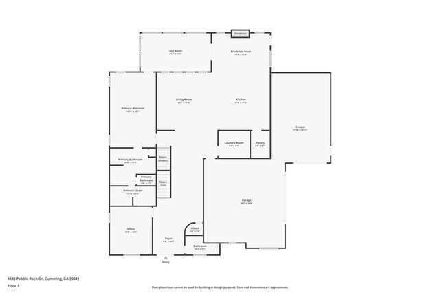 4445 Pebble Rock Drive, Cumming, GA 30041