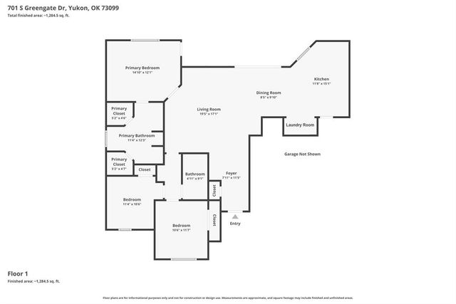 701 S Greengate Drive, Yukon, OK 73099