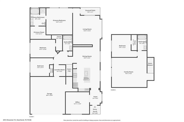 2012 Shawnee Trail, Heartland, TX 75126