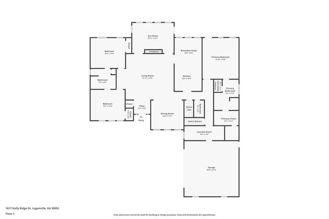 1617 Holly Ridge Drive, Loganville, GA 30052