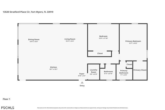 13520 Stratford Place CIR 201, Fort Myers, FL 33919