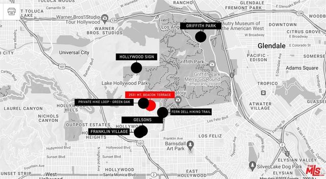 2801 Durand Drive, Hollywood Hills East, CA 90068