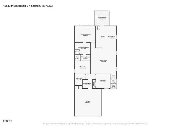 15643 Plum Brook Drive, Conroe, TX 77303