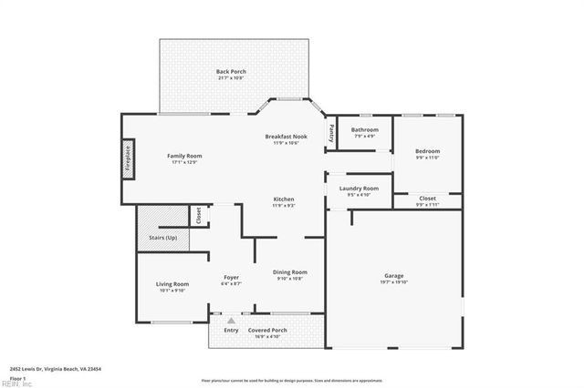 2452 Lewis DR, Virginia Beach, VA 23454