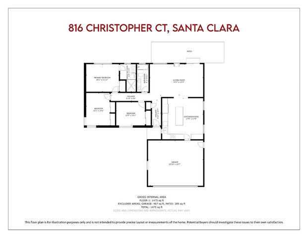 816 Christopher Court, Santa Clara, CA 95051