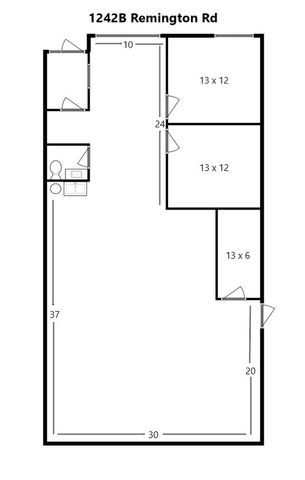 1242 REMINGTON Road B, Schaumburg, IL 60193