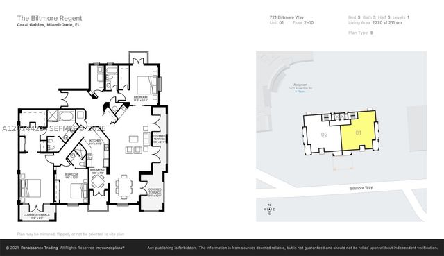 721 Biltmore Way 601, Coral Gables, FL 33134