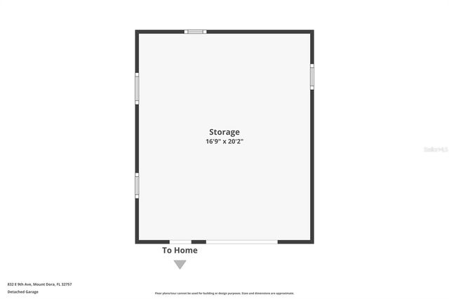 832 E 9TH AVENUE, Mount Dora, FL 32757