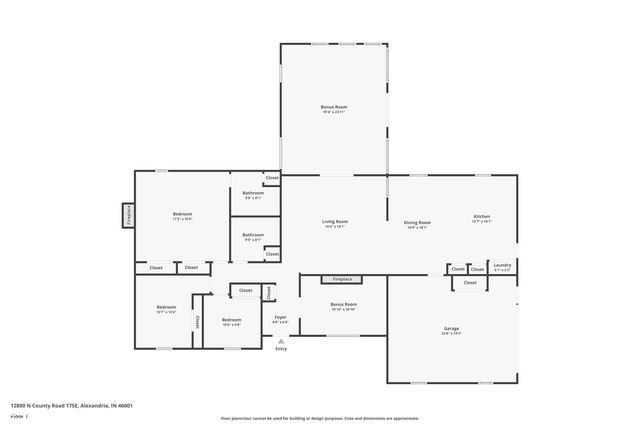 12800 N 175 E, Alexandria, IN 46001