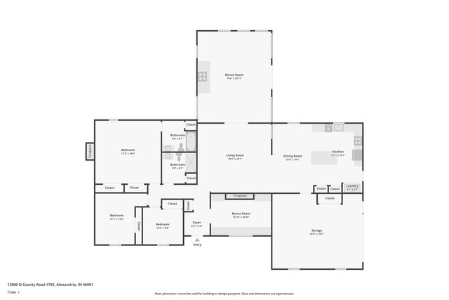 12800 N 175 E, Alexandria, IN 46001