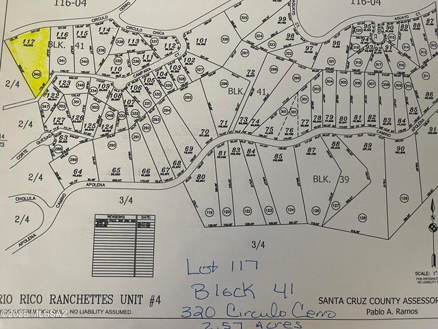 320 Circulo Cerro # 117, Rio Rico, AZ 85648