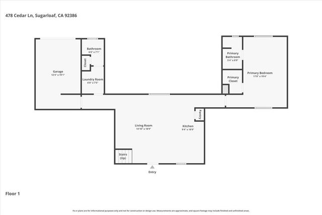 478 Cedar, Sugarloaf, CA 92386