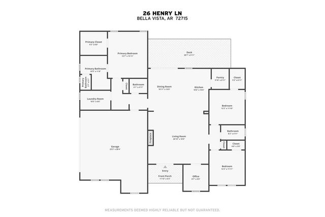 26 Henry Lane, Bella Vista, AR 72715