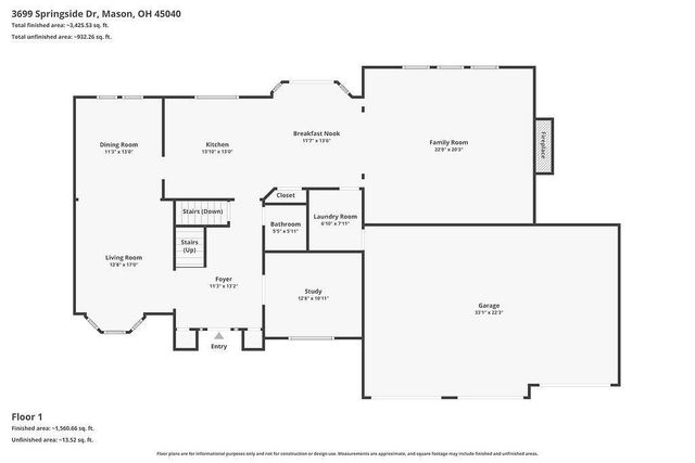 3699 Springside Drive, Mason, OH 45040
