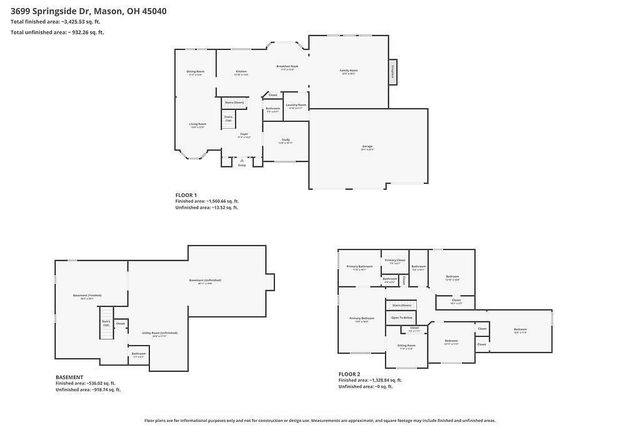 3699 Springside Drive, Mason, OH 45040