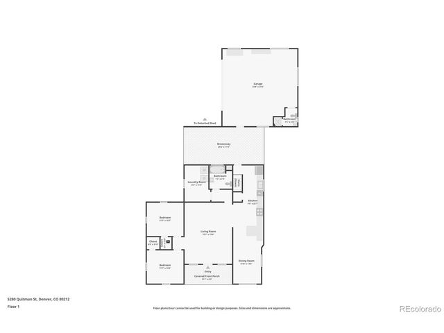 5280 Quitman St, Denver, CO 80212