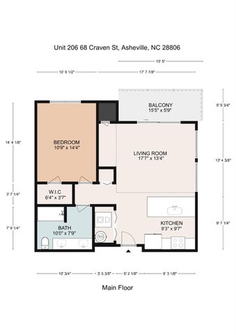 68 Craven Street 206, Asheville, NC 28806