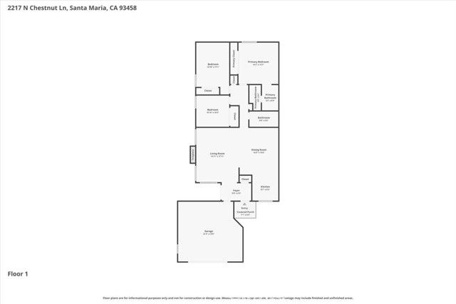 2217 Chestnut, Santa Maria, CA 93458