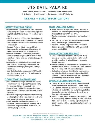 315 Date Palm Road, Vero Beach, FL 32963