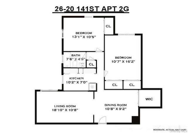 26-20 141st Street 2G, Flushing, NY 11354