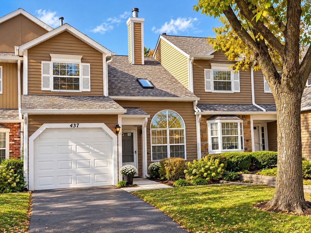 437 Ascot Lane, Streamwood, IL 60107 — exterior