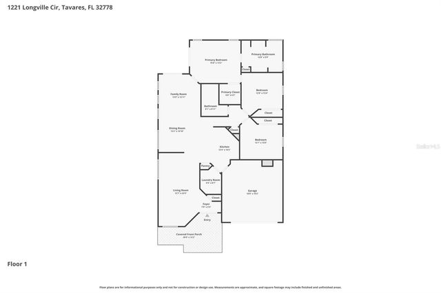 1221 LONGVILLE CIRCLE, Tavares, FL 32778