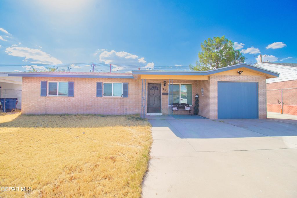 451 BORRETT Street, El Paso, TX 79907