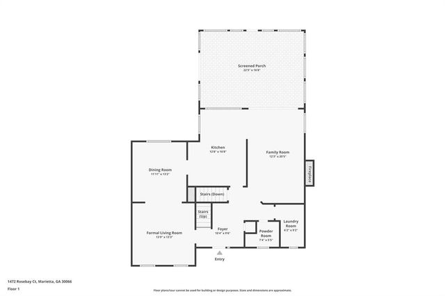 1472 Rosebay NE Court, Marietta, GA 30066