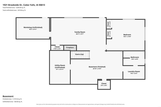 1921 Brookside Drive, Cedar Falls, IA 50613