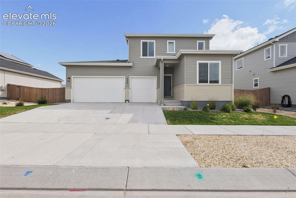 453 Indian Grass Street, Calhan, CO 80808 — exterior