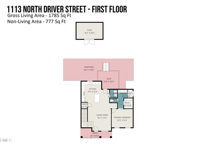 1113 N Driver Street, Durham, NC 27701