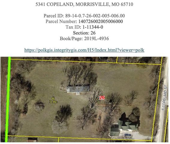 5341 Copeland Street, Morrisville, MO 65710