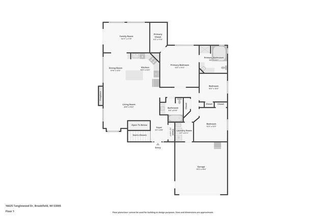 16625 Tanglewood DRIVE, Brookfield, WI 53005