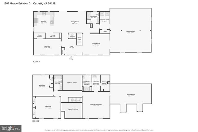 1503 GRACE ESTATES DR, Catlett, VA 20119