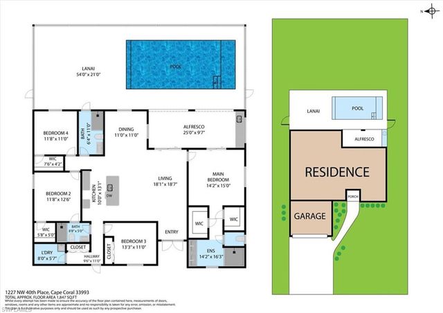 1227 NW 40th PL, Cape Coral, FL 33993