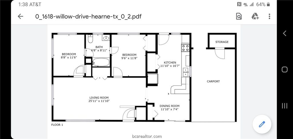 1618 Willow Drive, Hearne, TX 77859 — photo 3