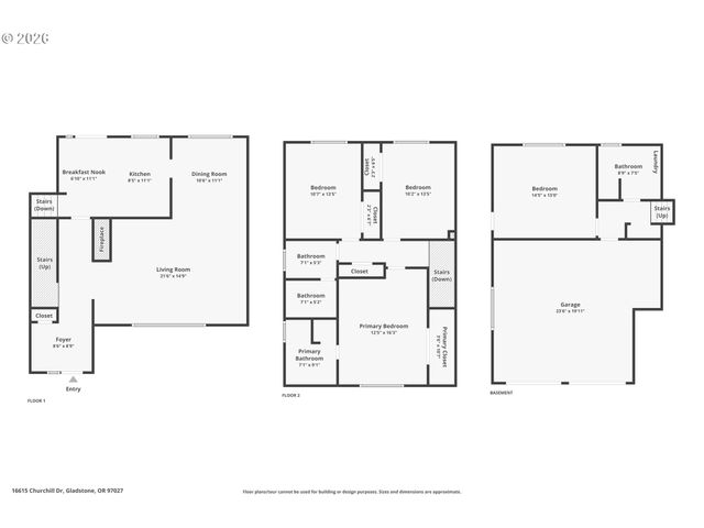 16615 CHURCHILL Dr, Gladstone, OR 97027