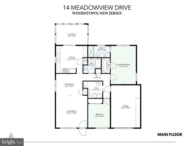 14 MEADOWVIEW DR, Woodstown, NJ 08098