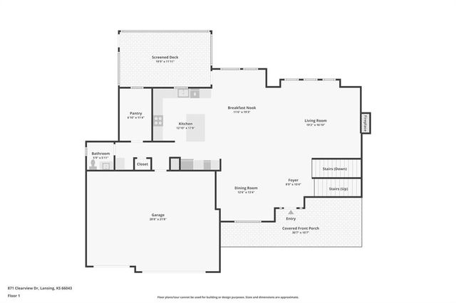871 Clearview Drive, Lansing, KS 66043