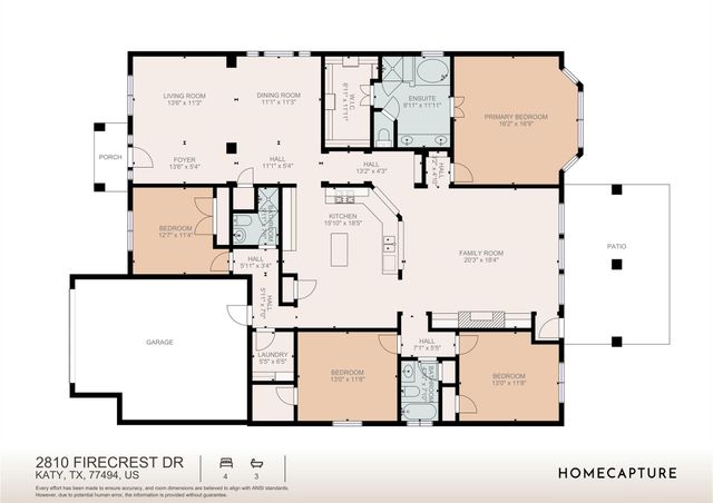 2810 Firecrest, Katy, TX 77494