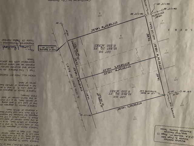 Lot 9R S 5th Street, Crandall, TX 75114