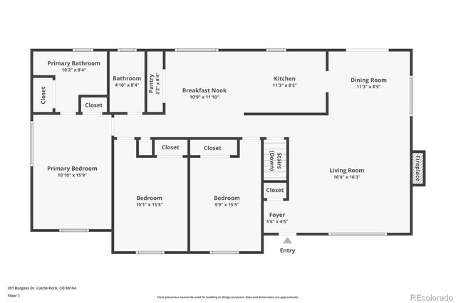 391 Burgess Drive, Castle Rock, CO 80104