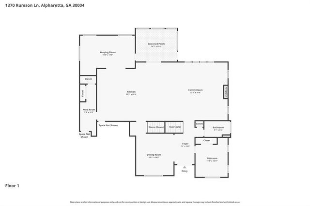 1370 Rumson Lane, Alpharetta, GA 30004