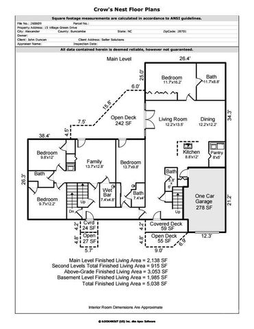 15 Village Green Drive, Alexander, NC 28701