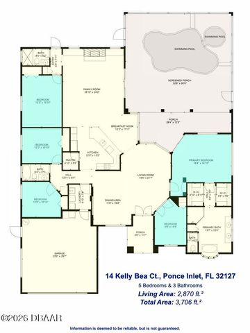 14 Kelly Bea Court, Ponce Inlet, FL 32127