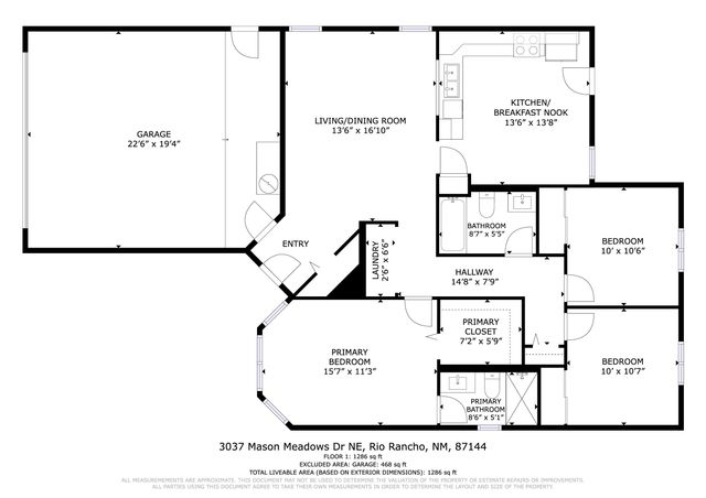 3037 Mason Meadows Drive NE, Rio Rancho, NM 87144