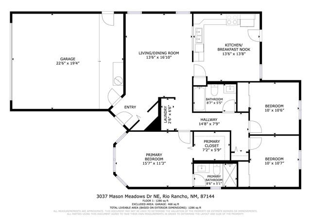 3037 Mason Meadows Drive NE, Rio Rancho, NM 87144